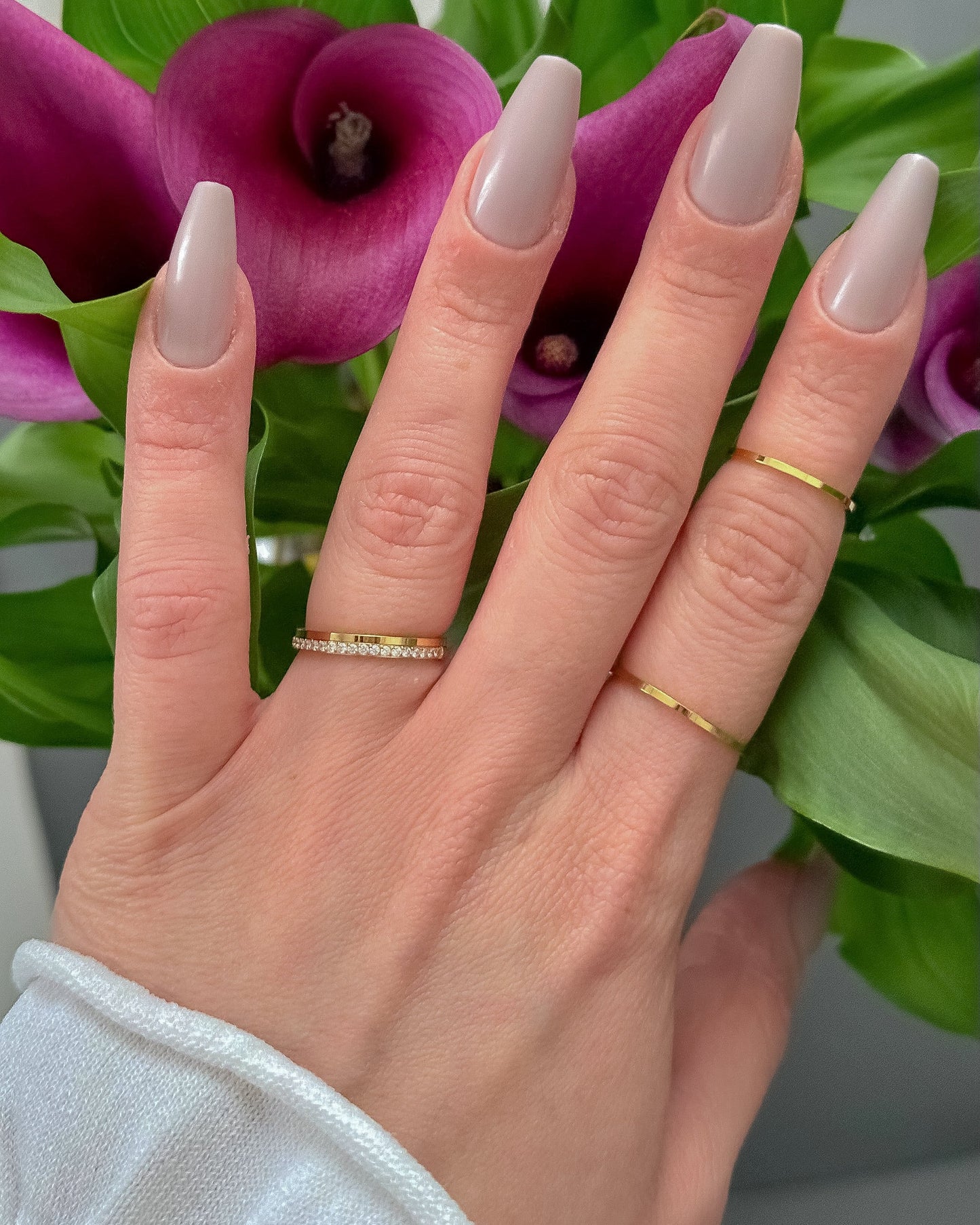 Anello Zuki Sottile - Oro